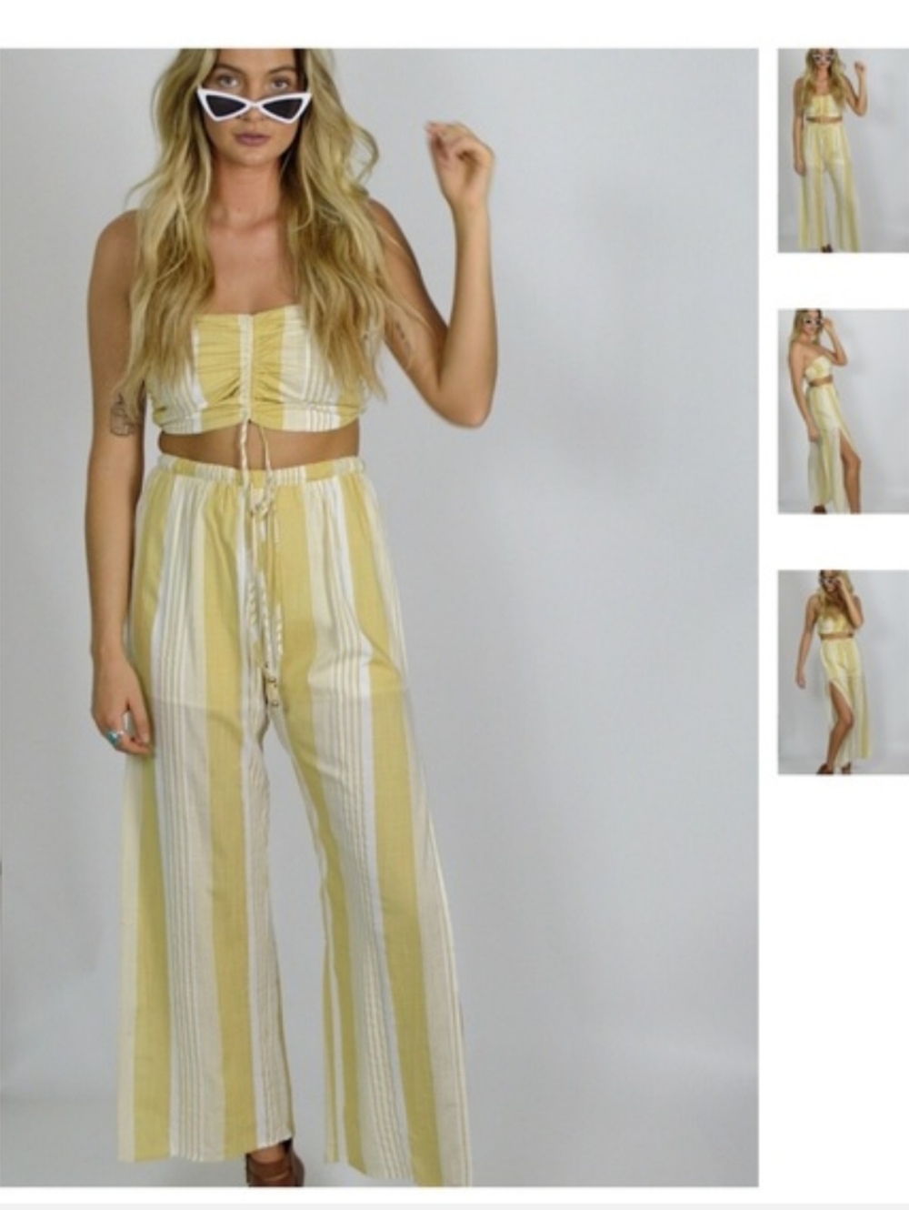 Yellow Stripe Set